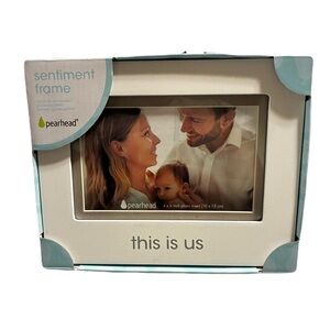 This is Us Sentiment Frame 4x6 photo baby shower wedding gift family picture
